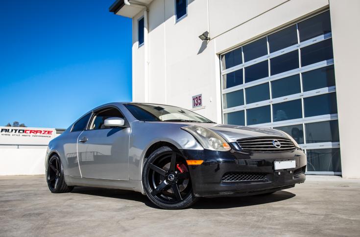 NISSAN 350GT R5 SATIN BLACK